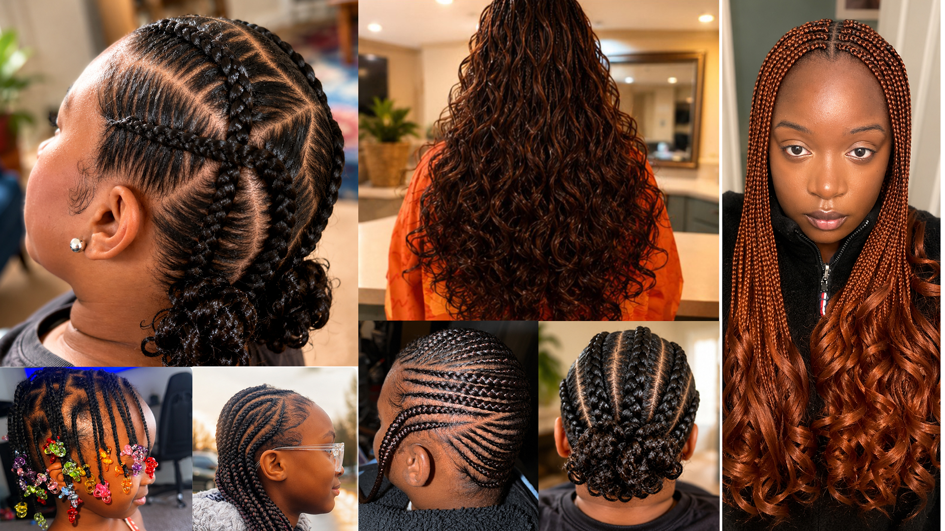 Luxury braiding salon at Fanta's Empire